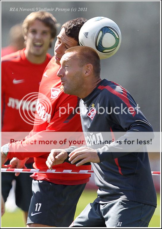 Тренировка Спартака в Тарасовке