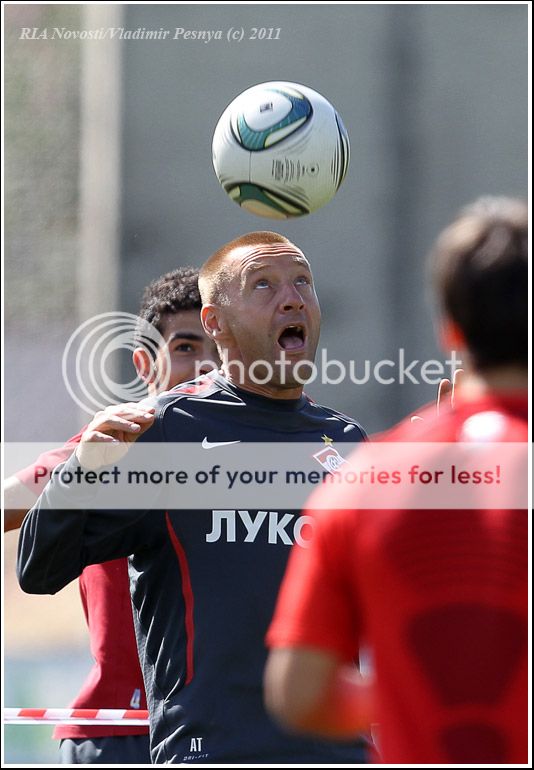 Тренировка Спартака в Тарасовке